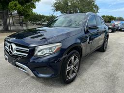 MERCEDES-BENZ GLC 300 4M 2017 blue 4dr spor gas WDC0G4KB3HF154853 photo #2