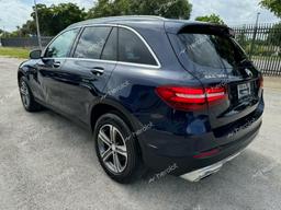 MERCEDES-BENZ GLC 300 4M 2017 blue 4dr spor gas WDC0G4KB3HF154853 photo #3