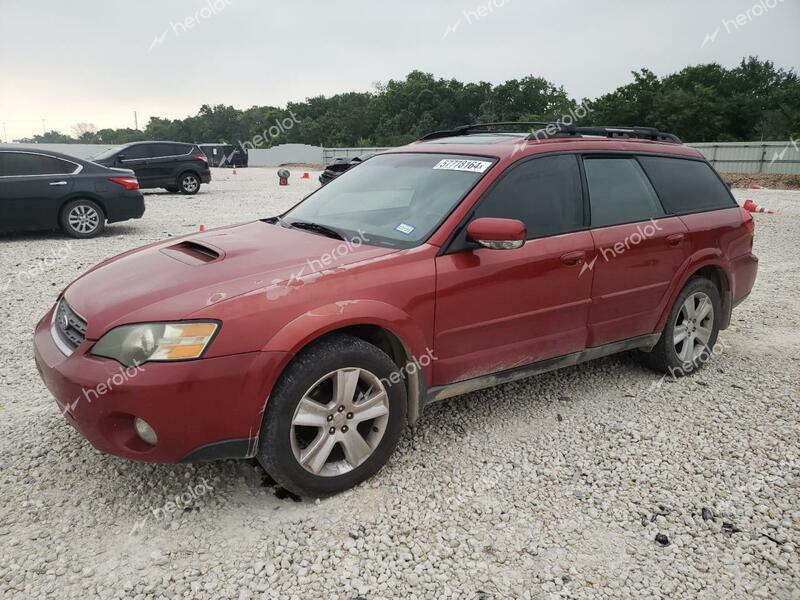 SUBARU LEGACY OUT 2005 red  gas 4S4BP67C854322484 photo #1