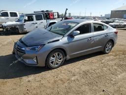 HYUNDAI ELANTRA SE 2019 gray  gas KMHD84LF8KU820755 photo #2