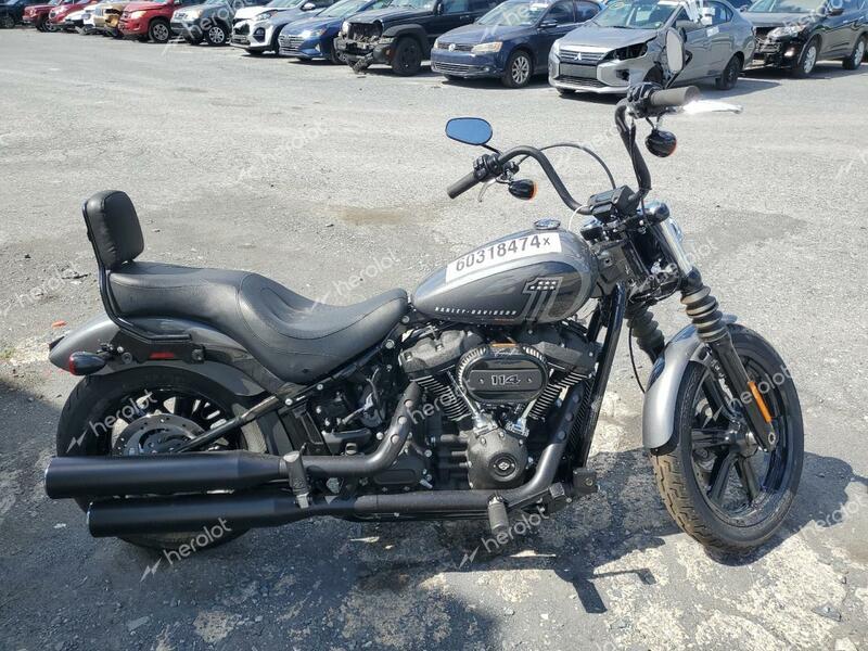 HARLEY-DAVIDSON FXBBS 2022 gray  gas 1HD1YYK14NB052601 photo #1