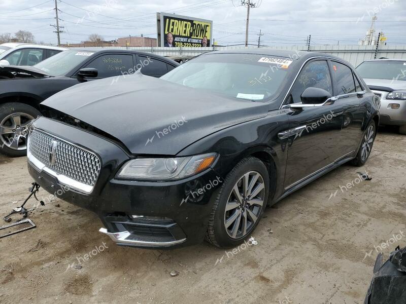 LINCOLN CONTINENTA 2017 black  gas 1LN6L9HK9H5606340 photo #1