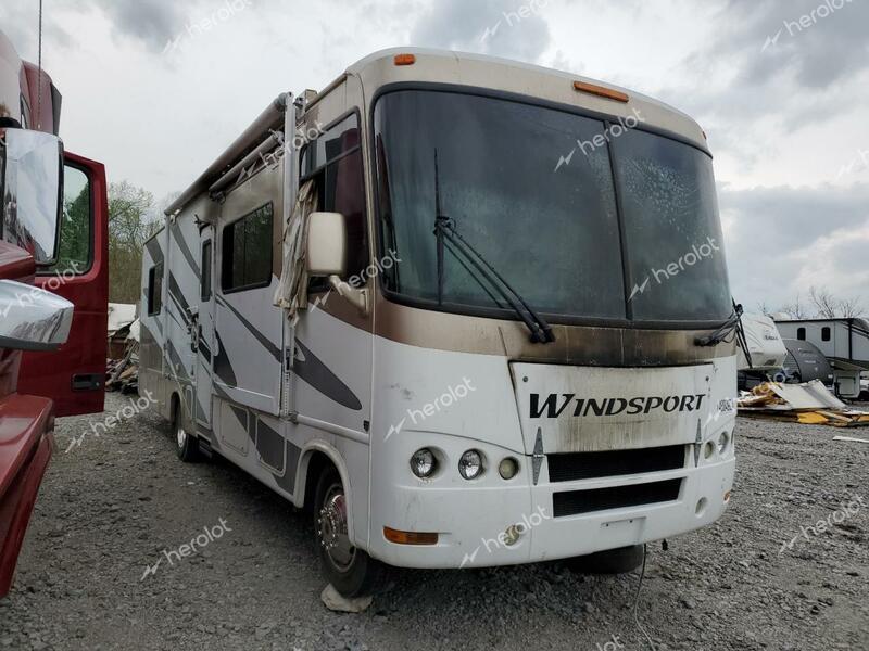 THOR MOTOR HOME 2007 white motorize gas 1F6MF53Y660A17198 photo #1