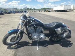 HARLEY-DAVIDSON XL883 1998 blue road/str gas 1HD4CAM12WY210013 photo #4