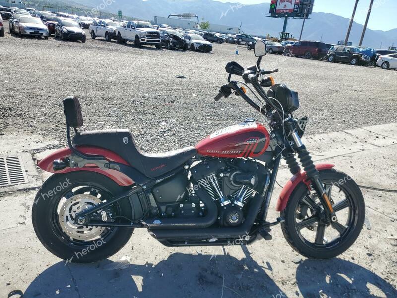 HARLEY-DAVIDSON FXBBS 2022 red  gas 1HD1YYK16NB048307 photo #1