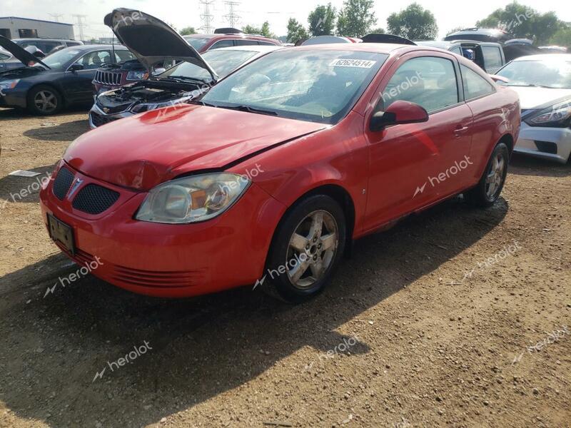 PONTIAC G5 2009 red  gas 1G2AS18H097242603 photo #1