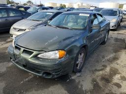 PONTIAC GRAND AM G 2001 green  gas 1G2NW52EX1C168646 photo #2