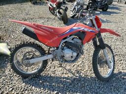 HONDA CRF250 F 2024 red  gas 9C2ME1343RR402590 photo #2