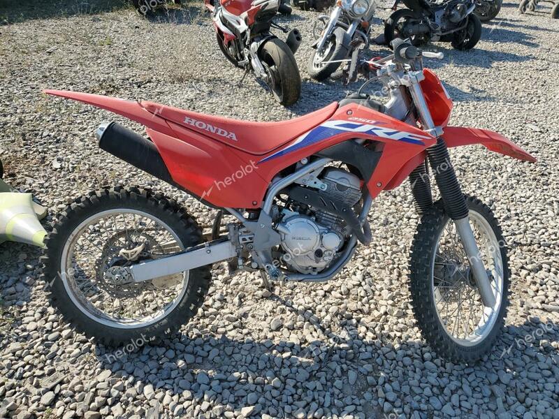 HONDA CRF250 F 2024 red  gas 9C2ME1343RR402590 photo #1