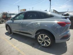 AUDI Q4 E-TRON 2023 gray  electric WA122BFZ9PP061671 photo #3