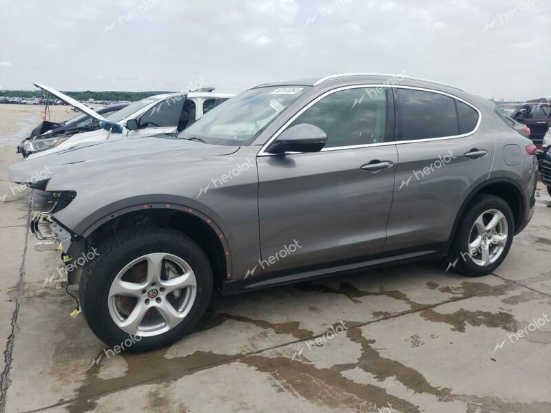 ALFA ROMEO STELVIO 2019 gray  gas ZASPAJAN9K7C36160 photo #1