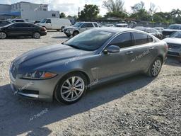 JAGUAR XF 2014 gray sedan 4d gas SAJWA0ES5EPU18135 photo #2