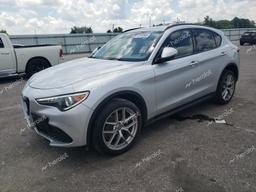 ALFA ROMEO STELVIO TI 2018 silver  gas ZASFAKNN3J7B83028 photo #2