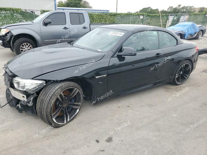 BMW M4 2016 black converti gas WBS3U9C59GP969786 photo #1