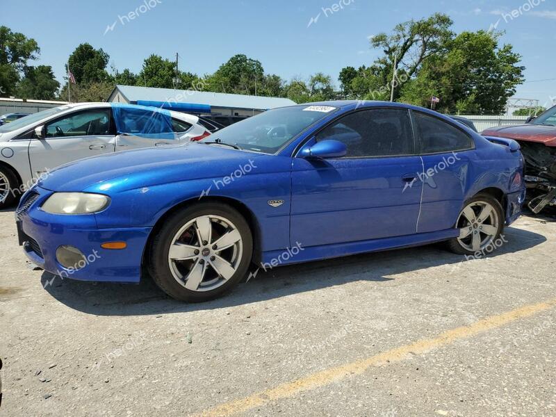 PONTIAC GTO 2004 blue  gas 6G2VX12G94L296150 photo #1