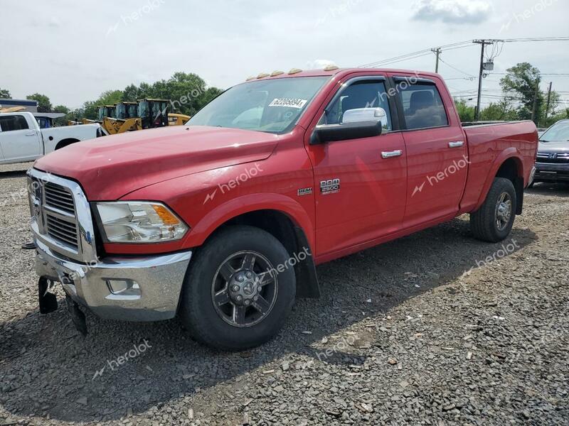 DODGE RAM 2500 L 2012 red  gas 3C6TD5FT2CG222739 photo #1