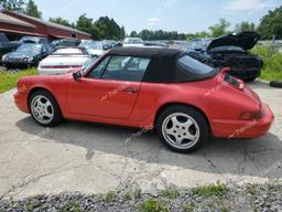 PORSCHE 911 CARRER 1991 red  gas WP0CB296XMS461954 photo #3