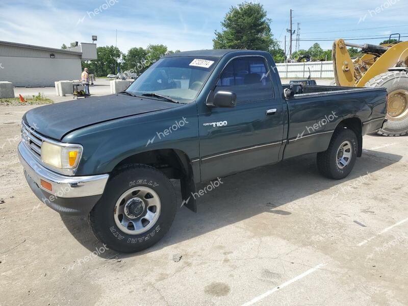 TOYOTA T100 DX 1995 green  gas JT4VD21E8S0001674 photo #1