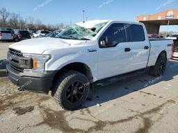 FORD F150 SUPER 2018 white  gas 1FTFW1E50JFC16433 photo #2