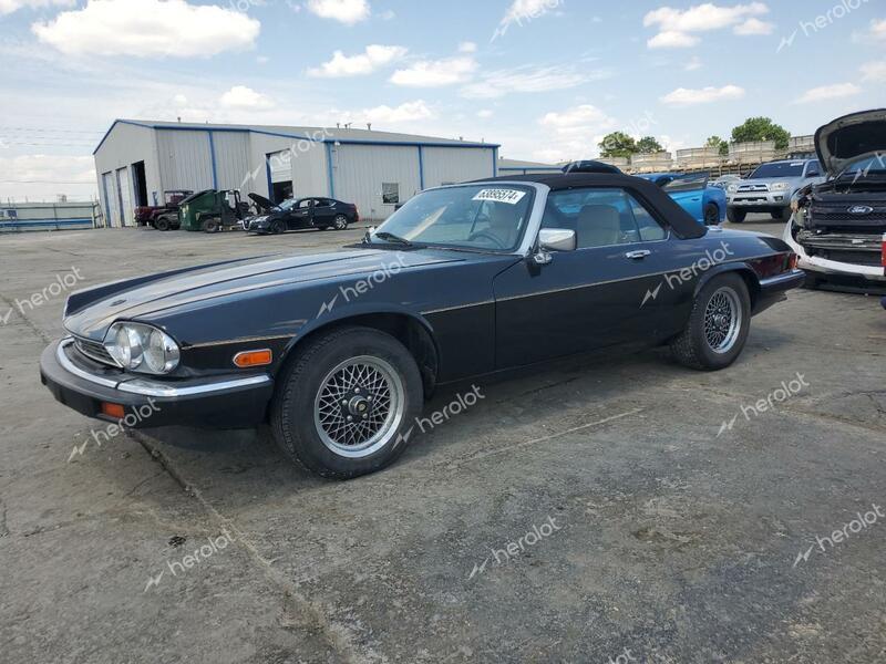 JAGUAR XJS 1989 black converti gas SAJNV4844KC158236 photo #1