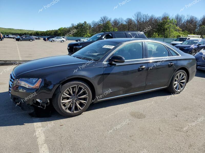 AUDI A8 QUATTRO 2011 black  gas WAUAVAFD3BN020848 photo #1