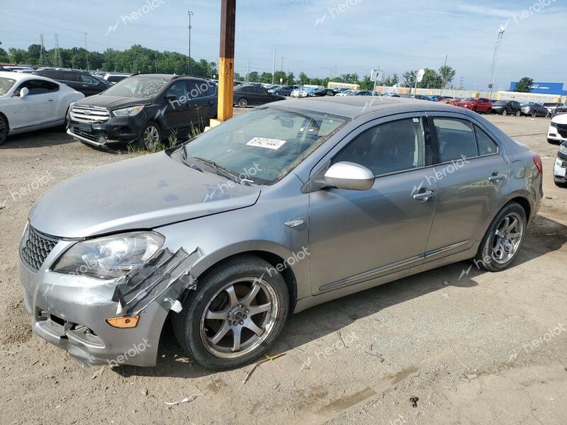 SUZUKI KIZASHI GT 2010 silver sedan 4d gas JS2RF9A53A6100635 photo #1