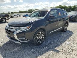 MITSUBISHI OUTLANDER 2017 black  gas JA4AD2A3XHZ039564 photo #2