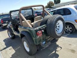 JEEP JEEP CJ7 1984 green 2dr spor gas 1JCCE87E0ET083495 photo #3