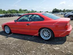 BMW 850 I 1991 red coupe gas WBAEG1311MCB42194 photo #3