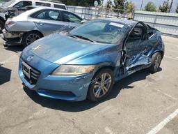 HONDA CR-Z 2011 blue  hybrid engine JHMZF1D44BS012599 photo #2