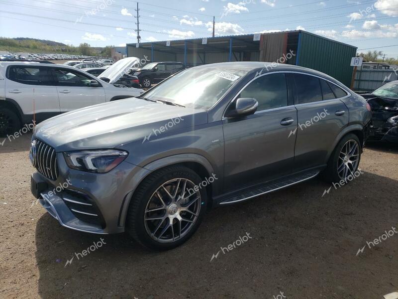 MERCEDES-BENZ GLE COUPE 2021 gray  gas 4JGFD6BB7MA324672 photo #1