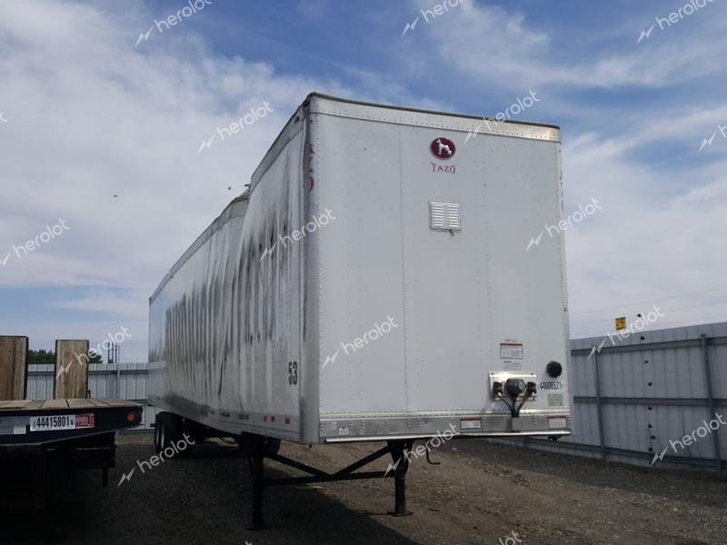 GREAT DANE TRAILER 53 TRAILER 2020 white   1GR1A0624LT161356 photo #1