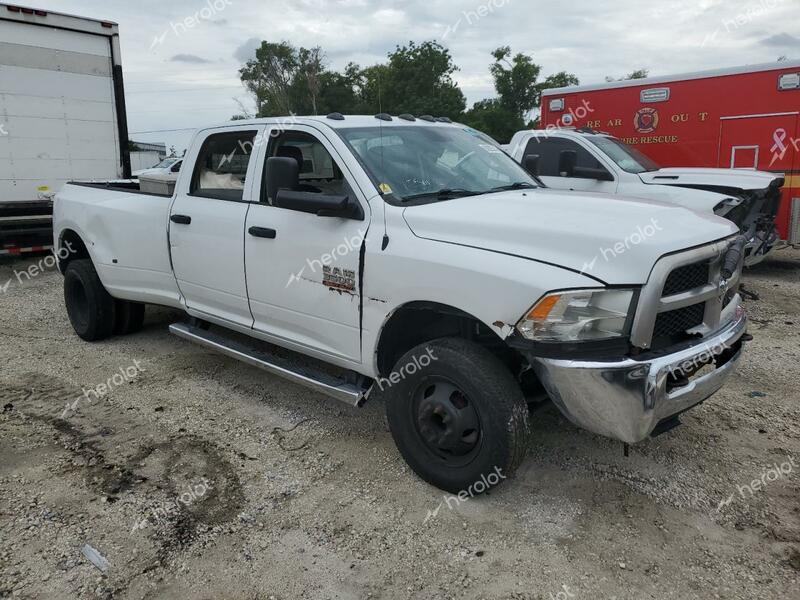 DODGE RAM 3500 2016 white crew pic diesel 3C63RRGL4GG335461 photo #1