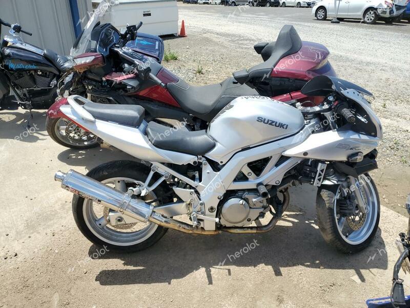 SUZUKI SV650 2003 silver racer gas JS1VP53A632106152 photo #1