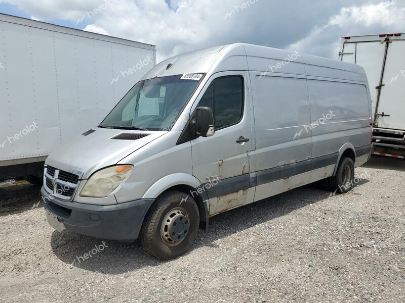 DODGE SPRINTER 3 2008 silver extended diesel WD0PF145185231827 photo #1