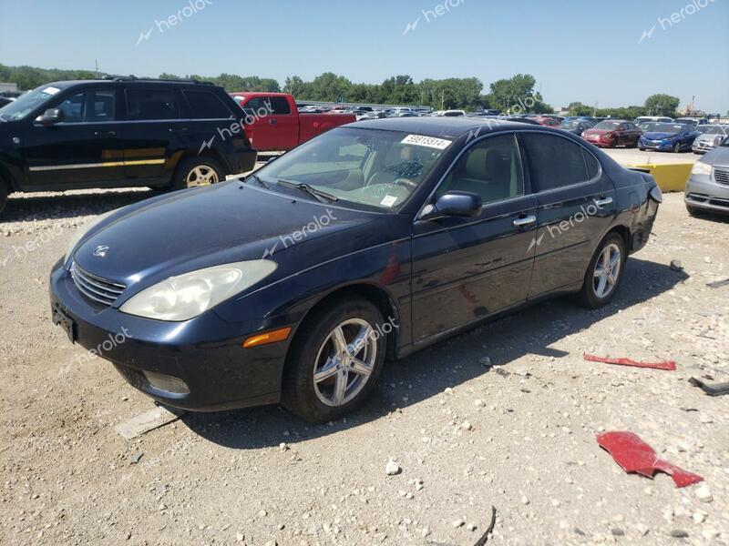 LEXUS ES 300 2002 blue  gas JTHBF30G820085077 photo #1