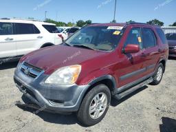 HONDA CR-V 2002 maroon  gas JHLRD78842C031142 photo #2