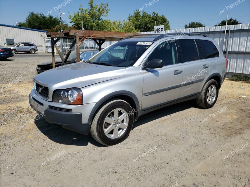 VOLVO XC90 2005 silver 4dr spor gas YV1CZ592X51193841 photo #1