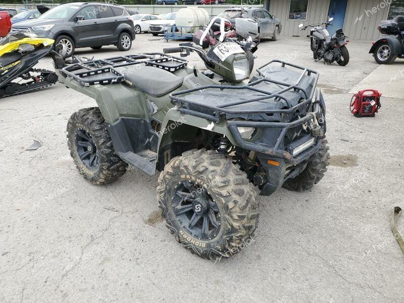 POLARIS SPORTSMAN 2018 green  gas 4XASEA570JA252985 photo #1