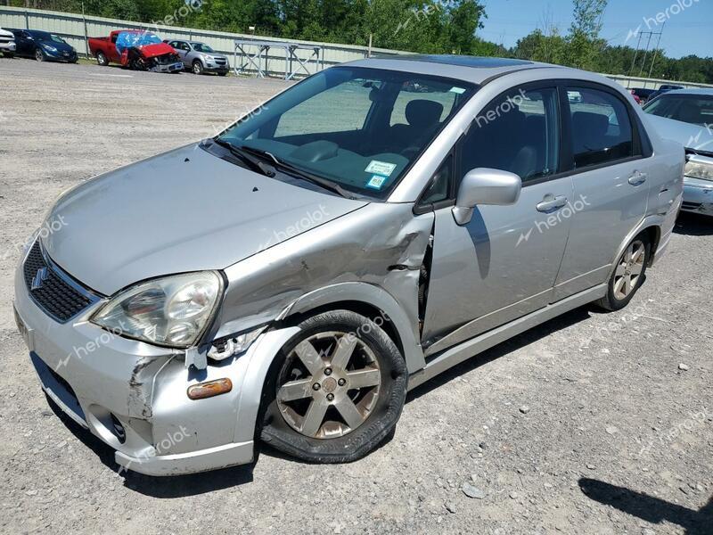 SUZUKI AERIO PREM 2006 silver  gas JS2RB61SX65300246 photo #1