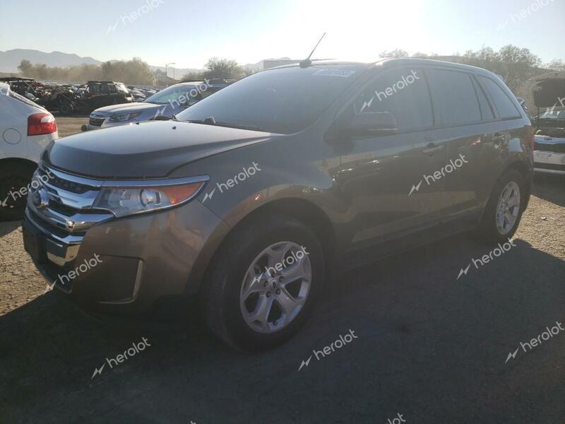 FORD EDGE SEL 2013 tan  gas 2FMDK3J99DBA64354 photo #1