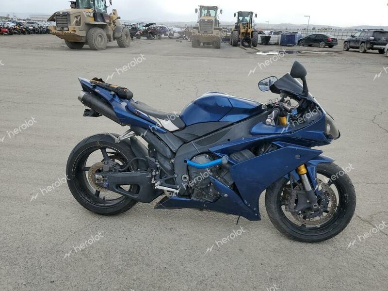 YAMAHA YZFR1 2007 blue racer gas JYARN20YX7A001957 photo #1