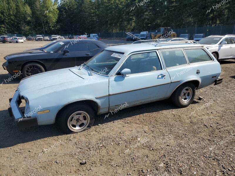 MERCURY WAGON 1980 blue   0T22A614018 photo #1