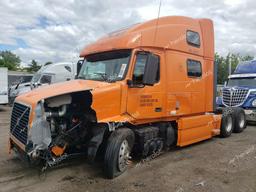 VOLVO VN VNL 2012 orange tractor diesel 4V4NC9EH2CN536542 photo #3