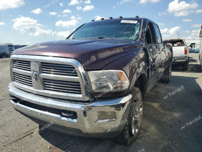 DODGE RAM 3500 2012 burgundy  diesel 3C63DRJL5CG202080 photo #1