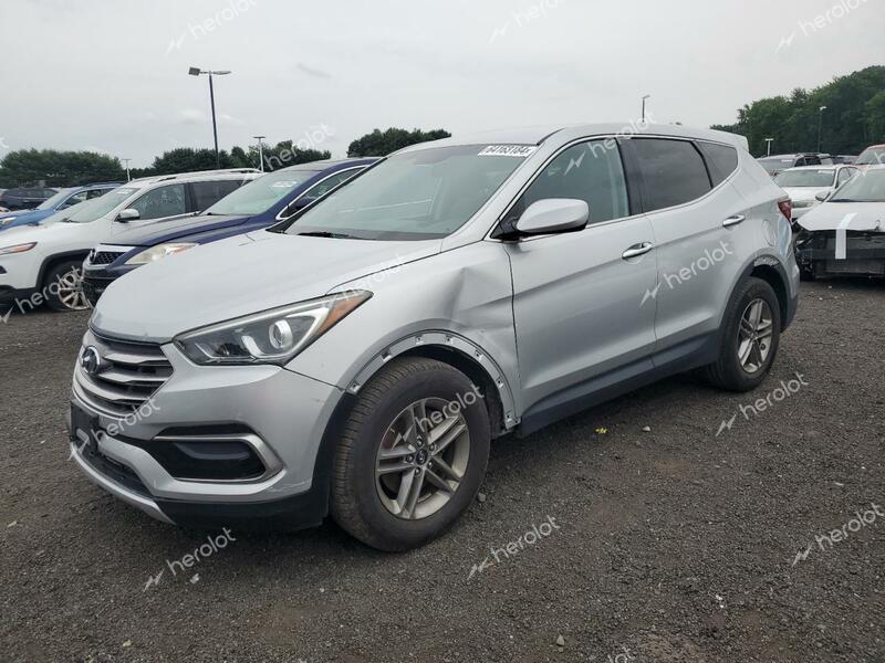 HYUNDAI SANTA FE S 2017 silver 4dr spor gas 5XYZT3LB4HG418581 photo #1