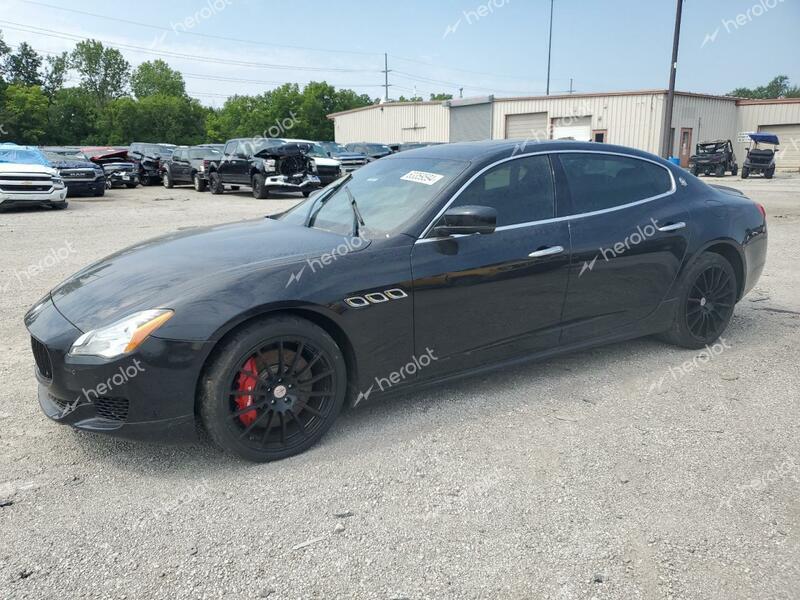 MASERATI QUATTROPOR 2016 black sedan 4d gas ZAM56PPA2G1184417 photo #1