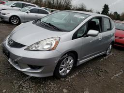 HONDA FIT SPORT 2011 silver  gas JHMGE8H50BC017346 photo #2