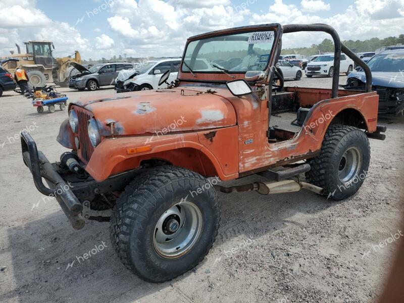 JEEP CJ-5 1974 orange   J4F835TH52901 photo #1