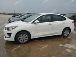 KIA RIO LX 2023 white  gas 3KPA24ADXPE616135 photo #2